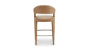 Martens Bar Stool Brown Leather