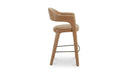 Martens Bar Stool Brown Leather