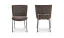 Early Dining Chair Dark Brown-Set Of Two