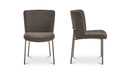 Early Dining Chair Dark Brown-Set Of Two