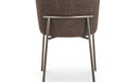 Early Dining Chair Dark Brown-Set Of Two