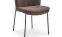Early Dining Chair Dark Brown-Set Of Two