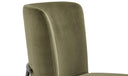 Early Dining Chair Faux Green Mohair-Set Of Two