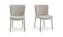 Early Dining Chair Beige-Set Of Two
