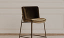 Early Bar Stool Faux Green Mohair