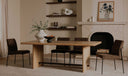 Danny Dining Chair Dark Brown Set of Two