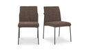 Danny Dining Chair Dark Brown Set of Two