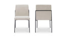 Danny Dining Chair Ivory Set of Two
