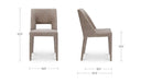 Joyce Dining Chair Light Brown-Set of Two