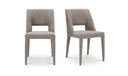 Joyce Dining Chair Light Brown-Set of Two