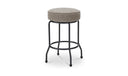 Kelsey Swivel Counter Stool Light Brown