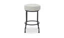 Kelsey Swivel Counter Stool Beige