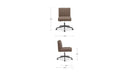 Sally Office Chair Light Brown