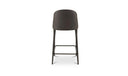 Burton Counter Stool Grey Vegan Leather