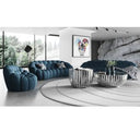 Yolonda - Modern Beige Fabric Bed