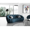 Yolonda - Black Fabric Sectional Sofa