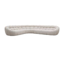 Yolonda - Off-White Fabric Sectional Sofa