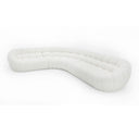 Yolonda - Off-White Fabric Sectional Sofa