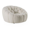 Yolonda - Off-White Fabric Sectional Sofa