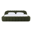 Yolonda - Modern Green Fabric Bed