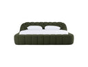 Yolonda - Modern Green Fabric Bed