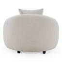 Yorba - Modern Beige Fabric Accent Chair