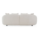 Yorba - Modern Beige Fabric Loveseat