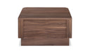 Round Off Small Nightstand Walnut