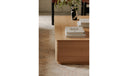 Round Off Coffee Table Natural Oak