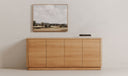 Round Off Sideboard Natural Oak