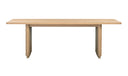 ROUND OFF DINING TABLE SMALL OAK