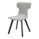 Zach - Modern Grey Eco-Leather Dining Chair (Set of 2)