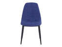 Chrissy - Modern Blue Fabric Dining Chair (Set of 2)