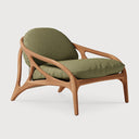 Teak Vime Outdoor Lounge Chair by Ethnicraft, view 2