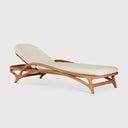 Teak Zen Outdoor Adjustable Lounger by Ethnicraft