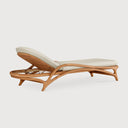 Teak Zen Outdoor Adjustable Lounger by Ethnicraft, view 3
