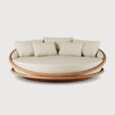Teak Solis Outdoor Daybed by Ethnicraft, view 2