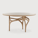 Beige Quartzite Cena Dining Table by Ethnicraft