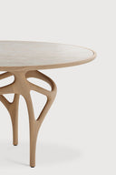 Beige Quartzite Cena Dining Table by Ethnicraft, view 2