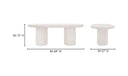 Rocca Dining Table Cream
