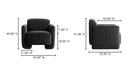 Fallon Accent Chair Shadow Grey